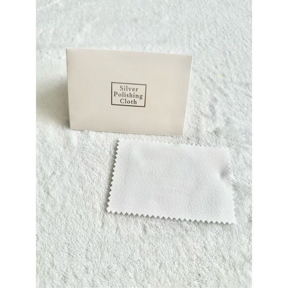 Silver polishing small cloth with card holder case - Picture 1 of 2